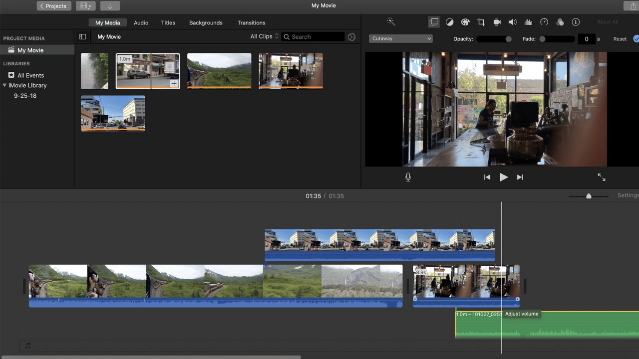 iMovie Screnshot 3