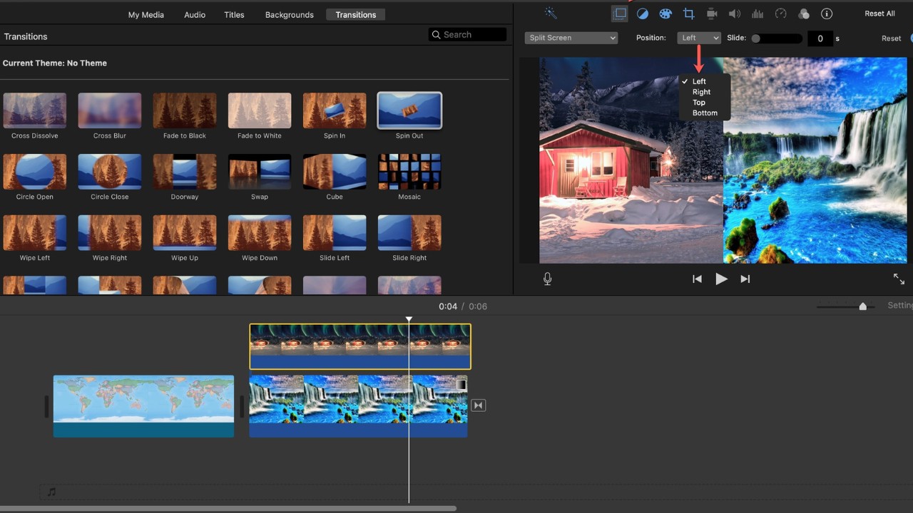 iMovie Screenshot 2